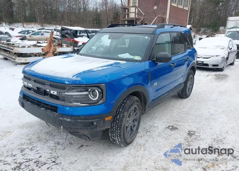 2022 Ford Bronco Sport Big Bend z USA, uszkodzony, nr VIN 3FMCR9B6XNRE09098